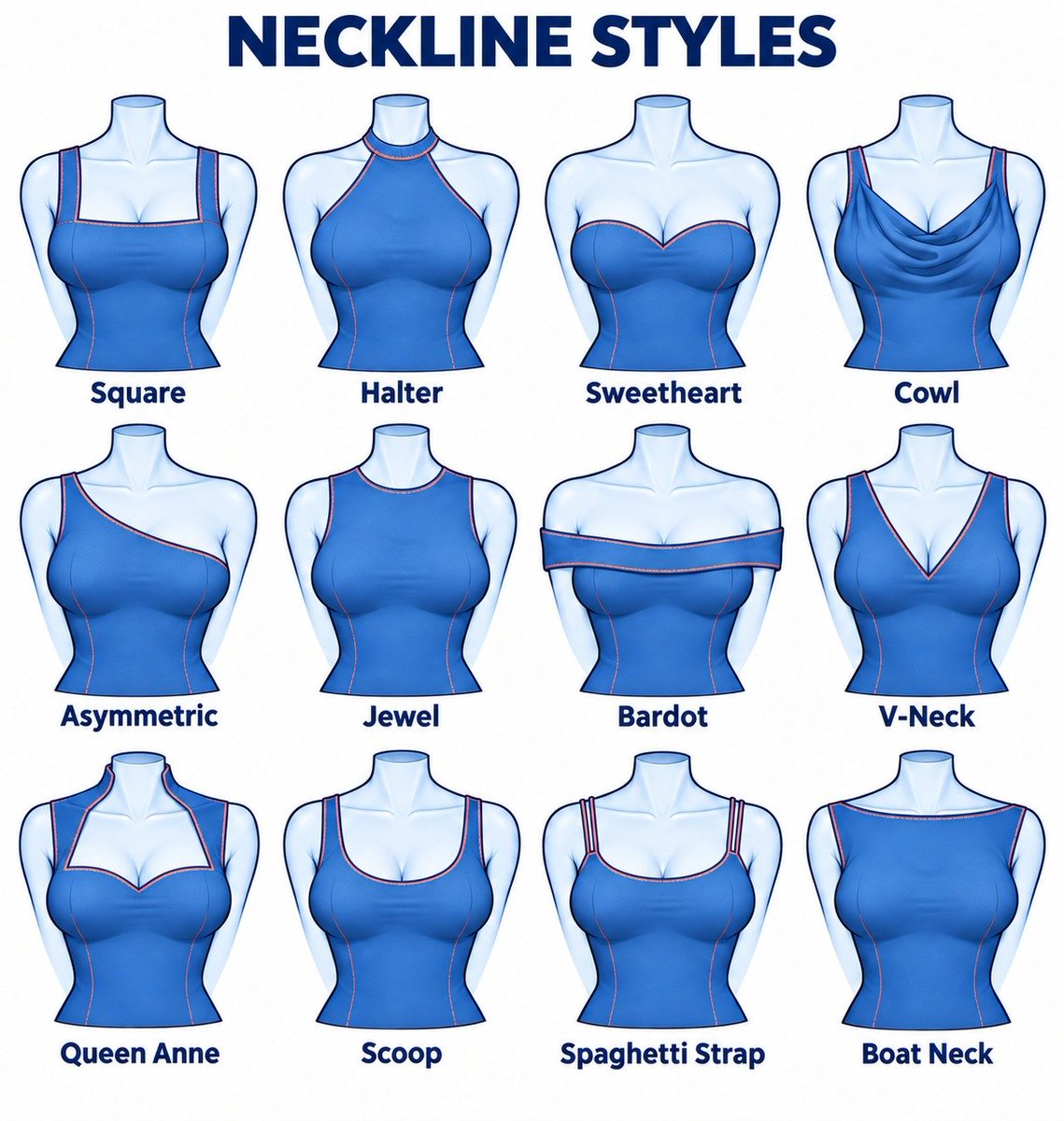 ChromaFlowx's tweet photo. neckline styles for you https://t.co/dakcLmenWc