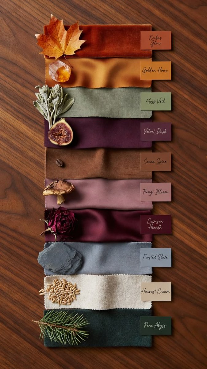 MissCutieShade's tweet photo. Pretty palette 🍁🍂🍃🤎 https://t.co/AB6cp3f5rg