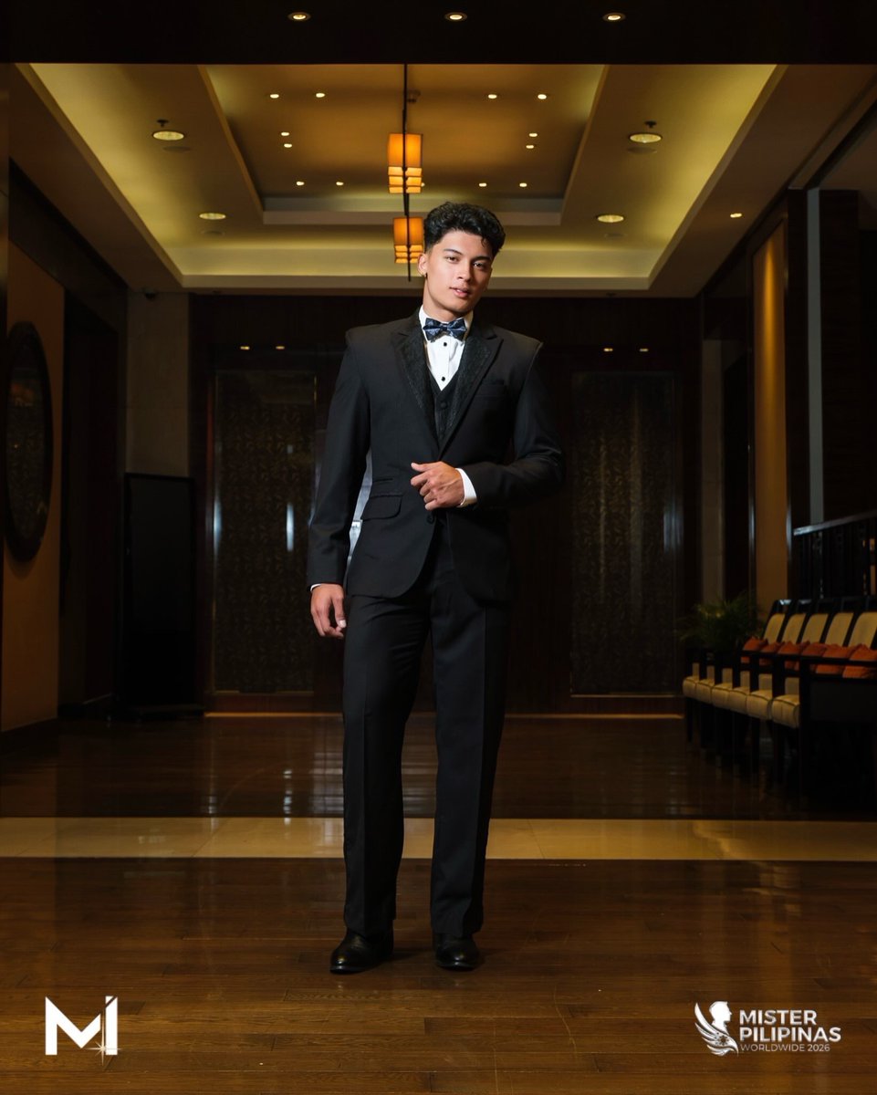 Dainsleif_10's tweet photo. Mister International Philippines 2026, John Wayne Alba steps into Formal Wear in a suit that gives the moment a whole new level of polish.π€β¨
Designer: Nat Manilag.
#MisterInternational2026 #JohnWayneAlba https://t.co/9FaP97xhxi