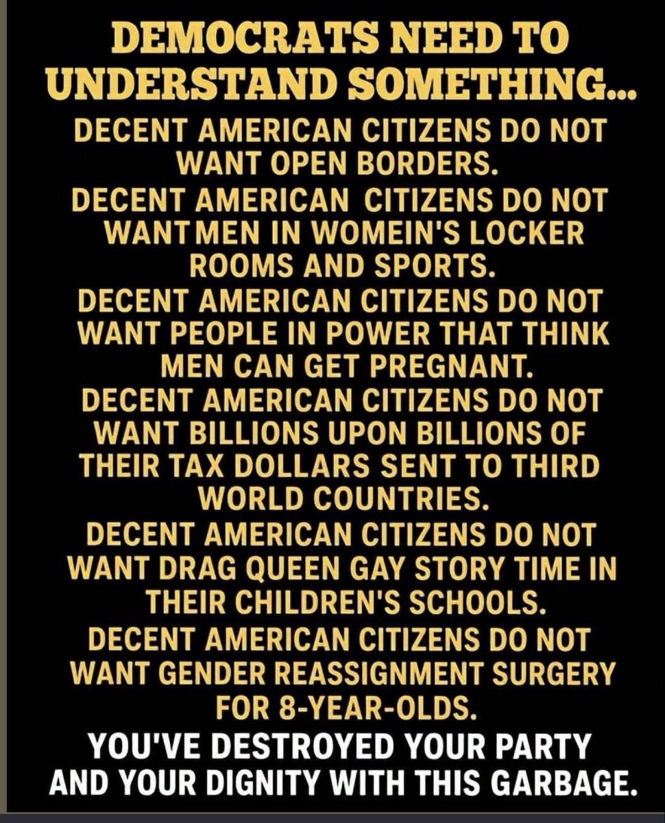 ZekeGary2's tweet photo. It is important that we let fake news, university professors, Hollywood, our church,  government indoctrination centers formally known as public schools, RINO'S, and the democrat socialist party, know that America 1st and MAGA are against all of you. @HouseDemocrats  2. https://t.co/ZqUNFSvLFh