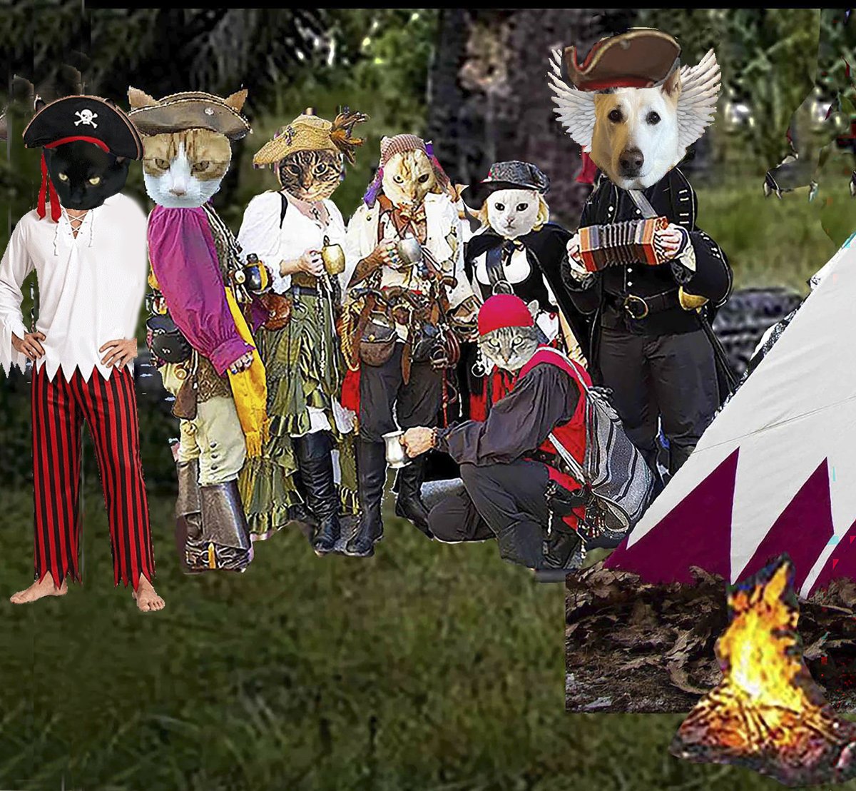 aurora3s's tweet photo. #zzst @catsrule0 @MauSupercat @AviwhiteGSD
@gensbazzbiddy @GeneralBazz
we go outside for hotdogs and marshmellows at the  bonfire.  Enjoy all.  Oh Avi playing us a tune on his accordian.  Good Job Avi https://t.co/WM3GP4JBDd