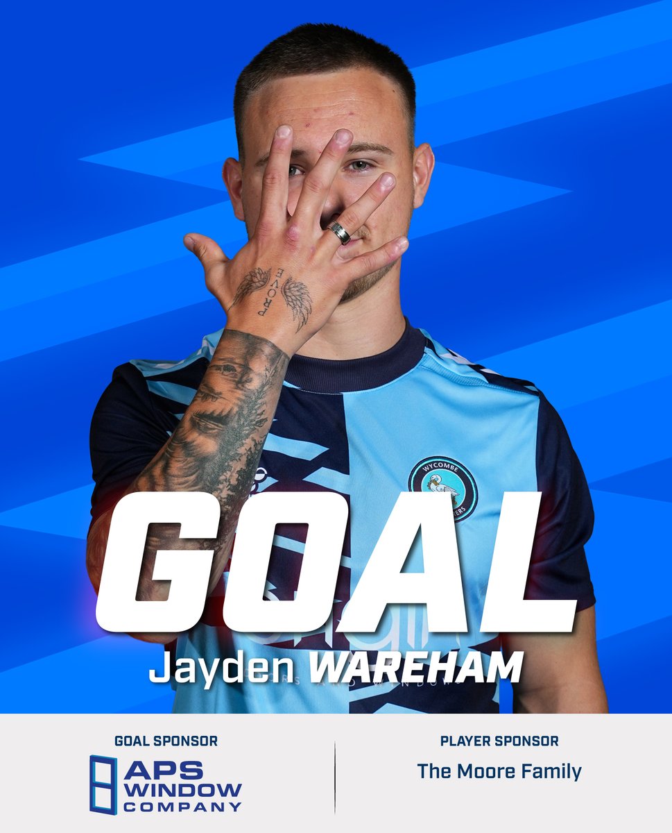 wwfcofficial's tweet photo. WHO ELSE WOULD IT BE 🤩

Wareham gets us back on level terms with a lovely header that beats Pereira!

1-1 on 62'
@APSWindowCo https://t.co/gQ7fc1QUGW