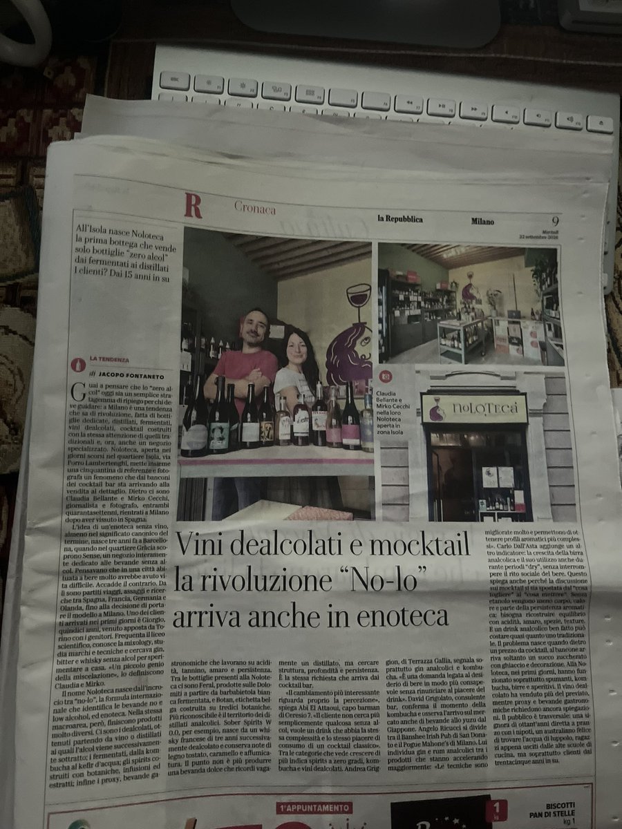 paoloangeloRF's tweet photo. #fontaneto”guai a pensare che lo 0 #alcol oggi sia un semplice stratagemma di ripiego per chideve guidare a #milano è una tendenza che sa di rivoluzione fatta di bottiglie dedicate distillato fermentati.. noloteca aperta nel quartiere isola mette insieme cinquantina di referenze https://t.co/kH1FKc3FQS