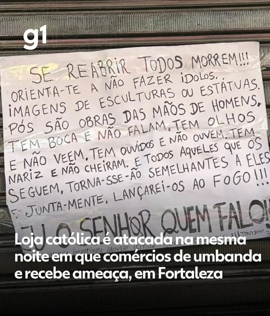 zappaannaz's tweet photo. Ah, mas q loucura dizer que estão perseguindo católicos, não é mesmo? https://t.co/PX08mhTldp