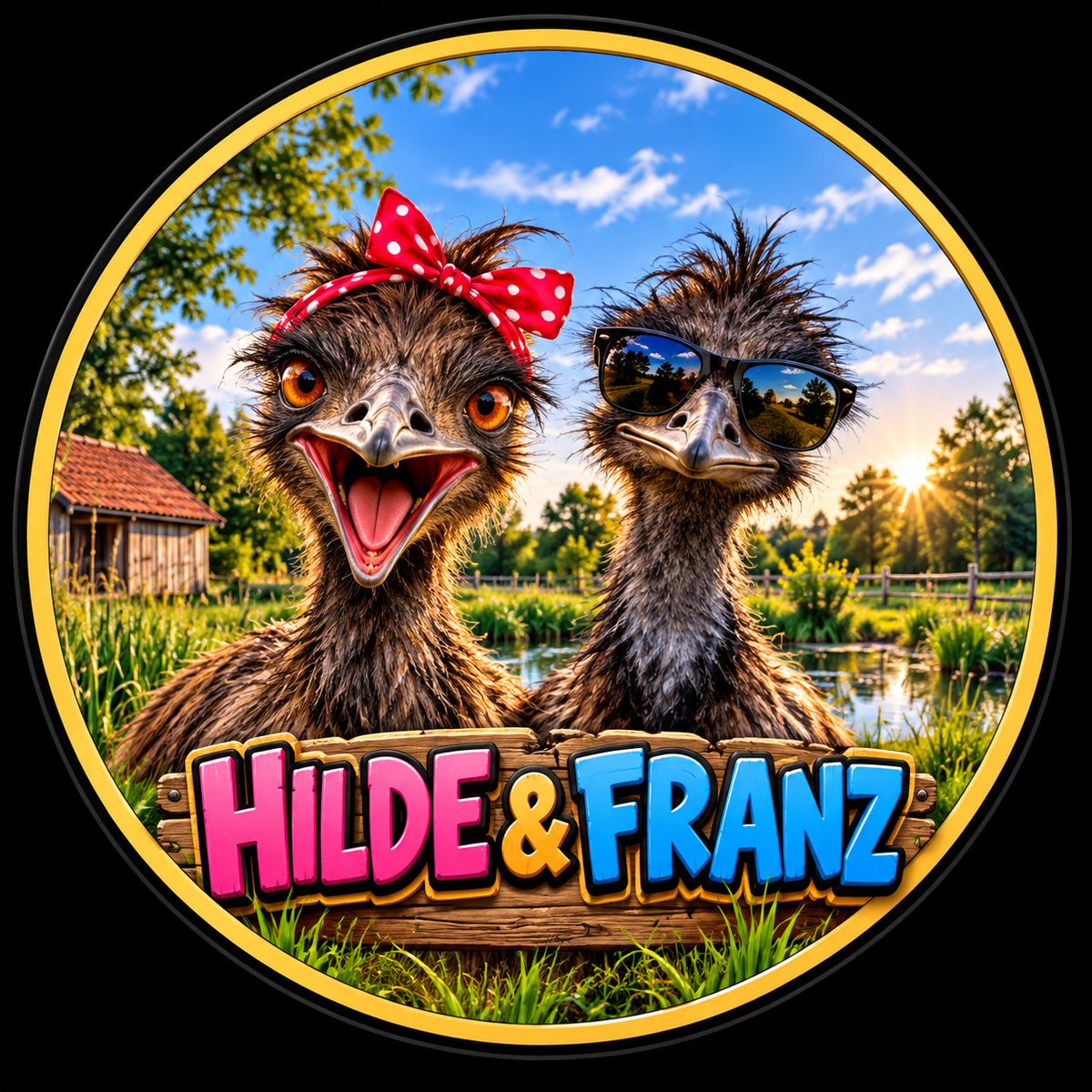 HildeFranzSOL's tweet photo. 🦤 Meet Hilde &amp; Franz.
🔥 Hilde brings the heat. Franz keeps his cool. 😎
Two real emus. One wild meme.
☀️ Born in Germany. Running wild on Solana.
No roadmap. No promises. Just Hilde &amp; Franz. 🪶
$HILDEFRANZ https://t.co/2LwO1yLxBF