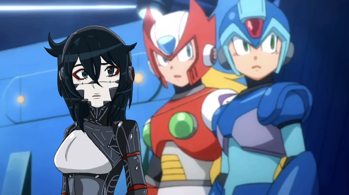 Clou_Neiru's tweet photo. #megamanoc #megamanxoc #megamanX https://t.co/c7xtvLZ7v0
