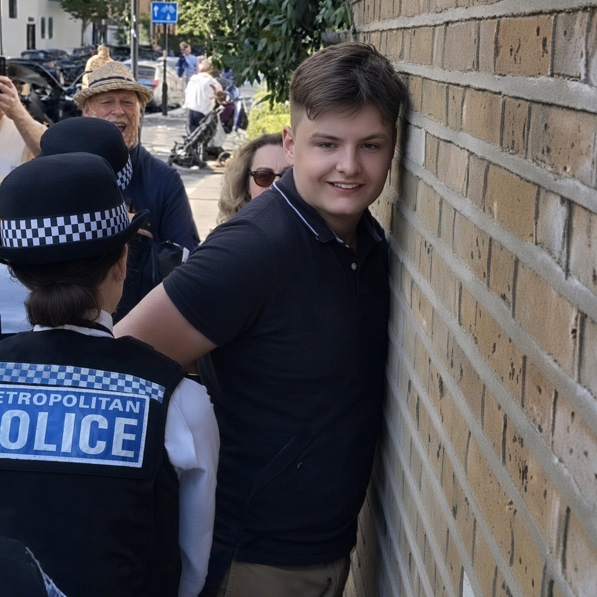 liz_churchill10's tweet photo. “Liberate England” is the first statement Young Bob made after being ARRESTED when he was attacked by far left extremists… https://t.co/dqGArIHVdc