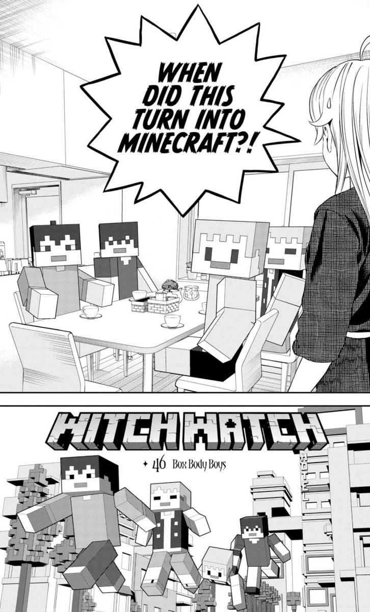 ourwitchtowatch's tweet photo. the minecraft chapter https://t.co/bBs6KTwKYB