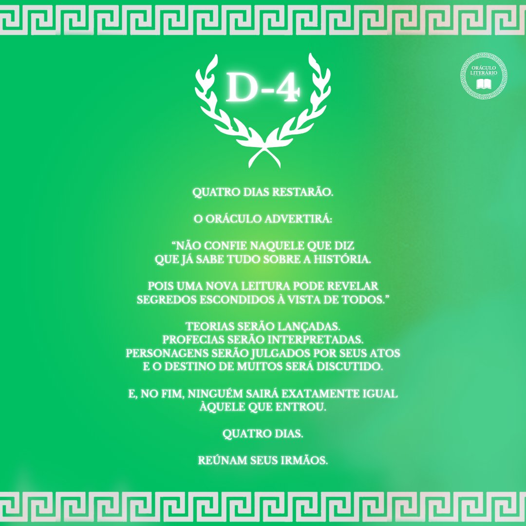 oraculoliteral's tweet photo. 🍀 D-4 https://t.co/7evZ2n2b9M