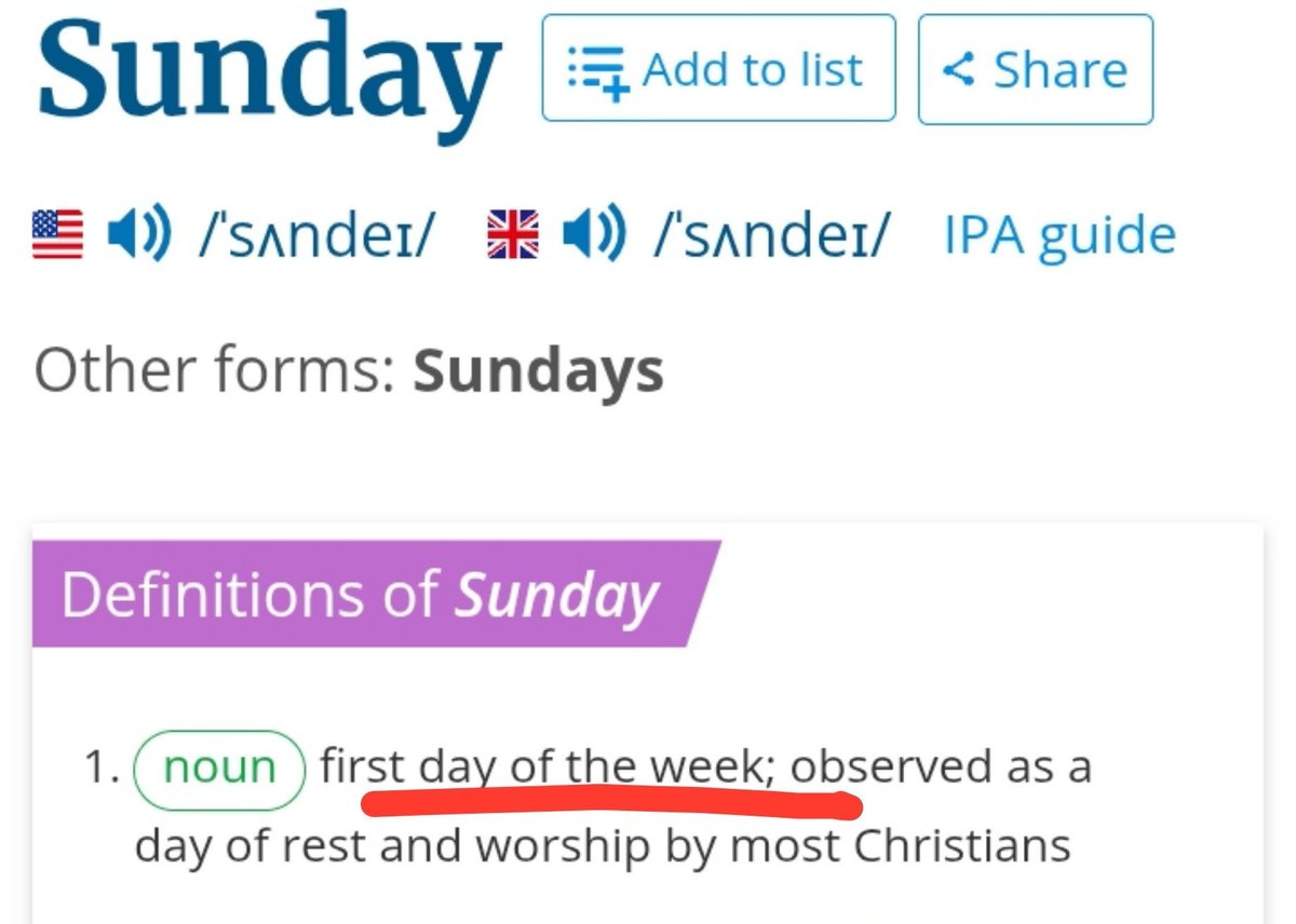 GunnerLloris's tweet photo. And it's a SIN bdw!
it's violating the God’s 4th commandment!

Exodus 20:8-10
[8] “Remember the #Sabbath day by keeping it holy. [9] Six days you shall labor and do all your work, [10] but the seventh day is a sabbath to the Lord your God. On it you shall not do any work,👇👇 https://t.co/qmI4Z0Fm5u