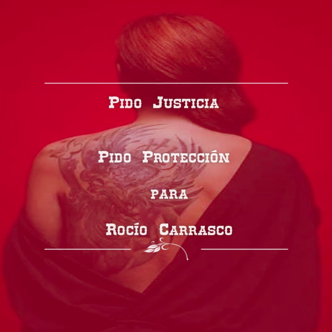 _WalkWalk_'s tweet photo. Pido Justicia     
 
    Pido Protección    
       
          para 

 Rocío Carrasco Mohedano

#JUSTICIAPARAROCIOCARRASCO

#APOYOROCIO26S #MareaFucsia https://t.co/G5u2oLoNgP