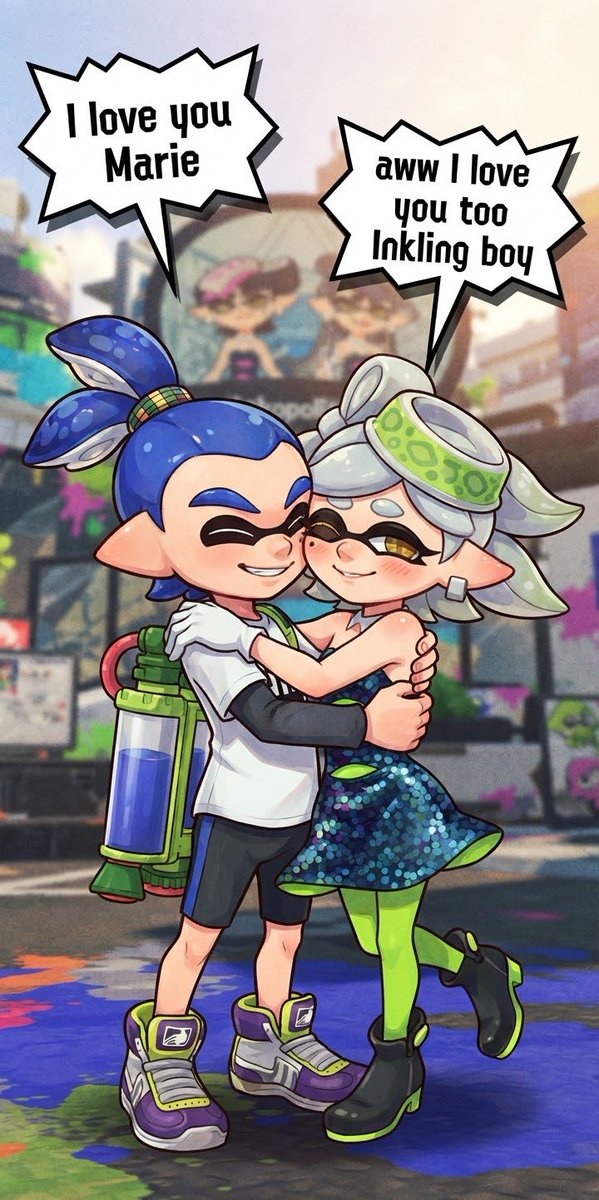 DaleHammon59346's tweet photo. @EnjoyGroupSPU This is her hugging Inkling boy https://t.co/Cj3UJ0ptFm