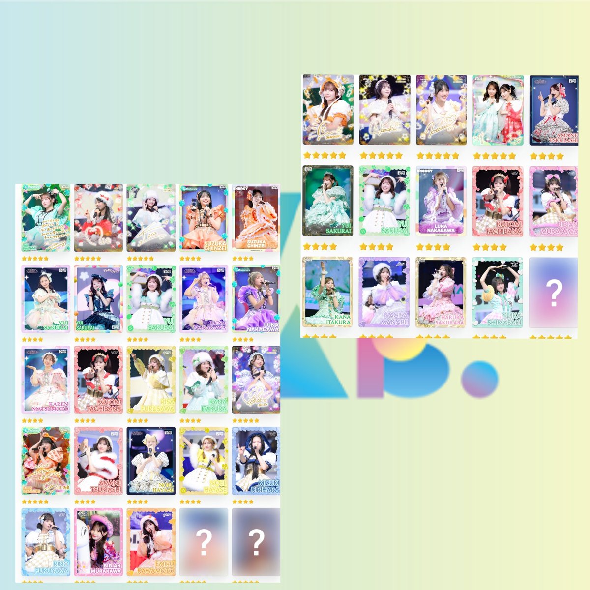 pjmtln5w's tweet photo. SUKISUKI ☆3 ☆4 交換募集中🙋

希望あれば気軽にトレ案ご連絡下さい

※アワード希望の場合は複数出しのみ交換可能です。

#ふるっぱー交換
#スキスキトレカ
#カワラボトレカ
#SUKISUKIトレカ
#FRUITSZIPPER 
#CUTIESTREET
#CANDYTUNE https://t.co/UmFUYk4ayW