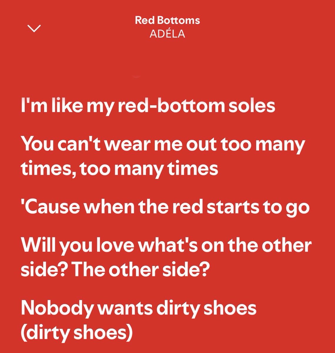 petty_fractions's tweet photo. I love this type of writing music referencing something stupid to tie it with something emotional 

Soo clever of adela . https://t.co/RdqXdGXcwN