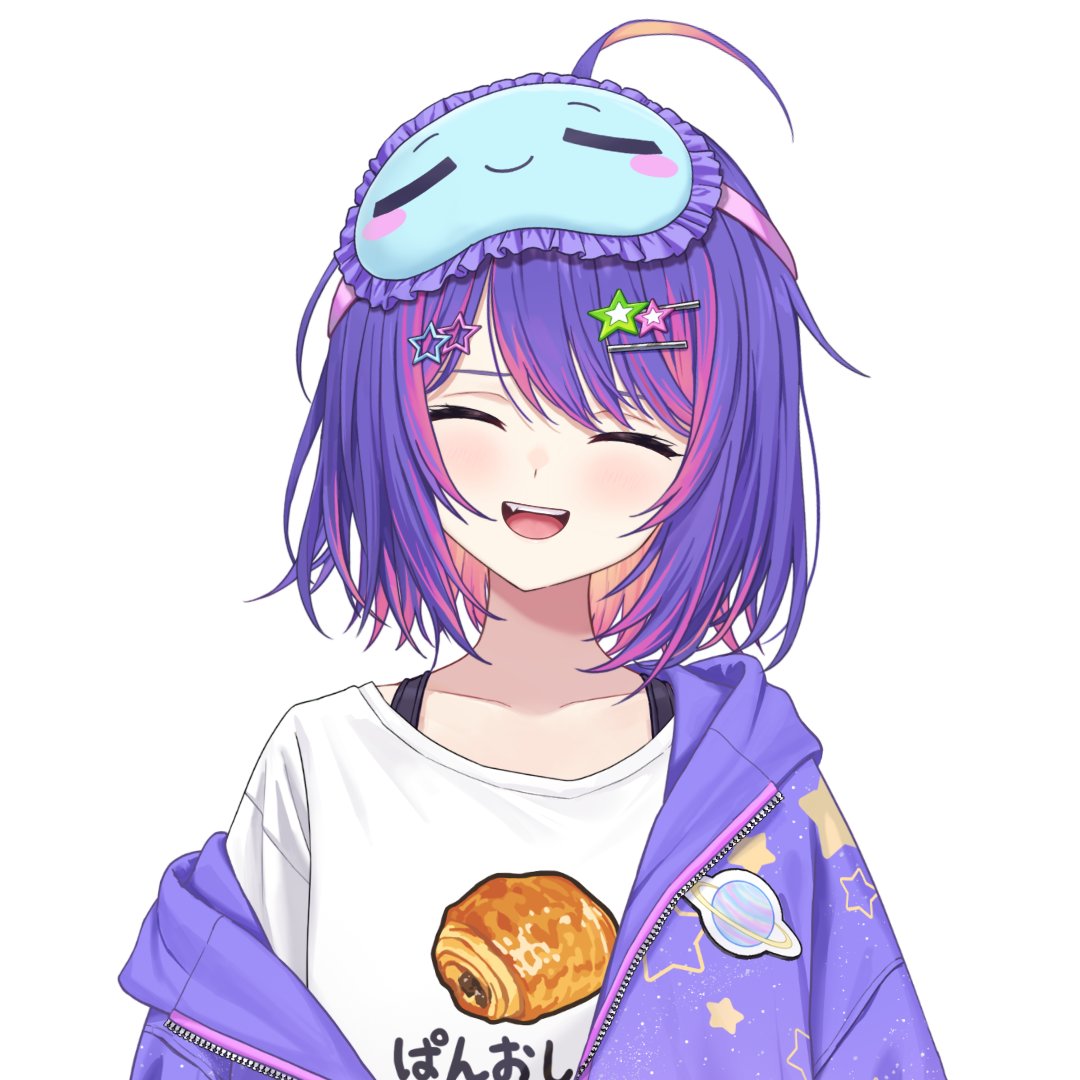rikosolari's tweet photo. I hope you guys like my new clothes~!!!!! 🌙💜
新衣装お披露目配信みに来てくれてありがとうございます！！！
可愛くない～？😊✨ https://t.co/35y89npOlF