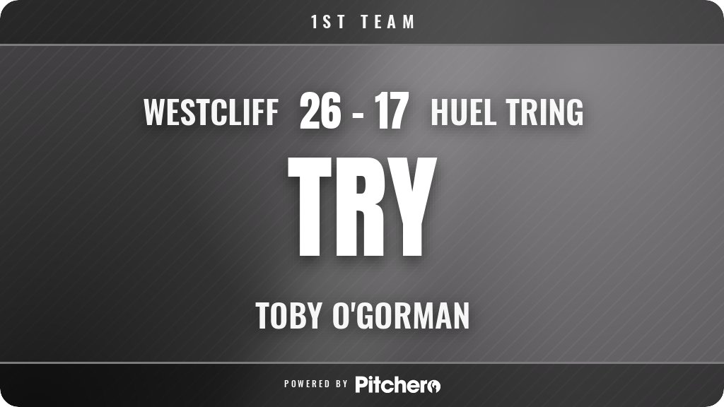 TringRugby's tweet photo. 41': Toby O'Gorman scores for HUEL Tring 🙌
#WESHUE #Pitchero
https://t.co/XG1Vz52i70 https://t.co/4Jm4QUgJbo