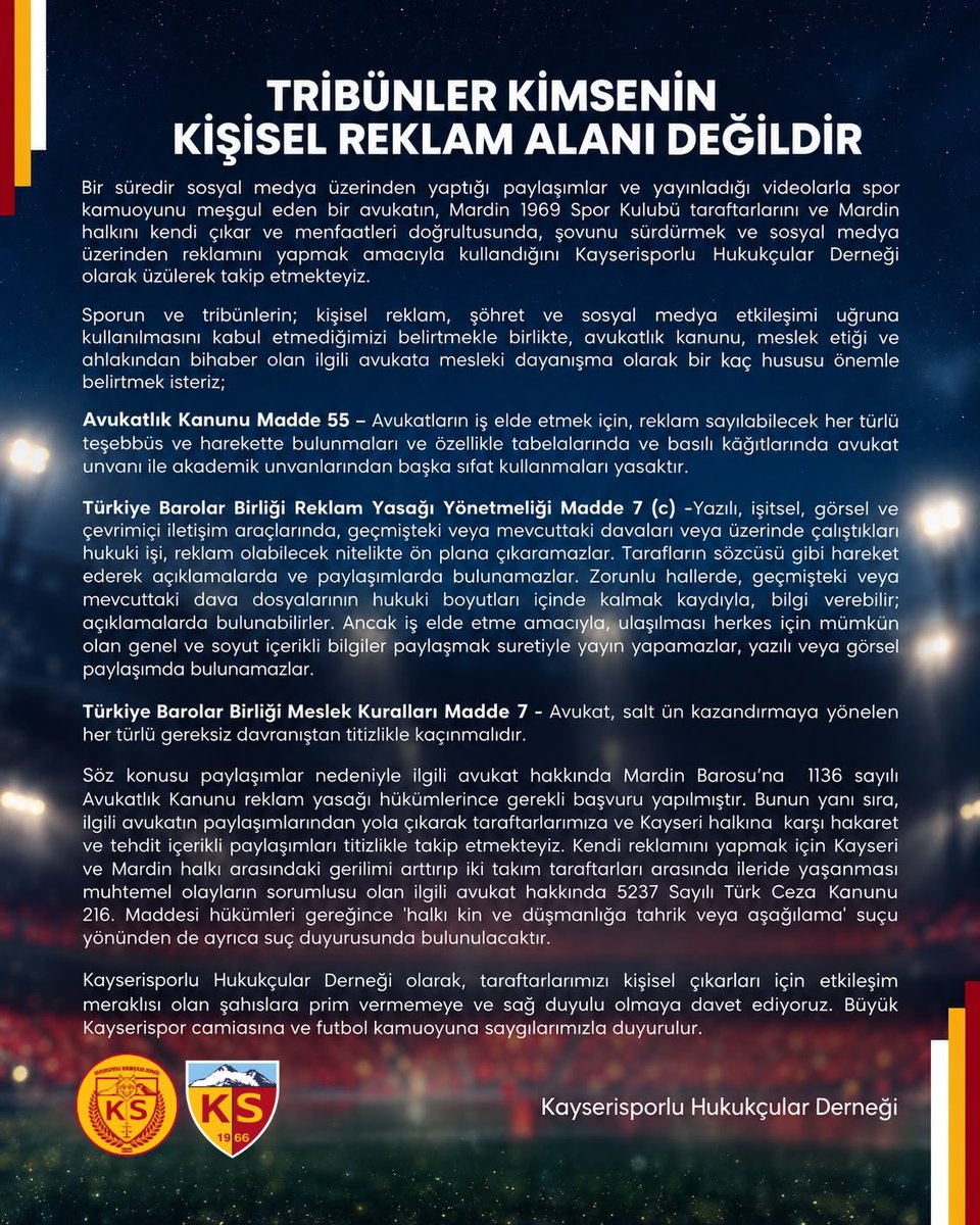 KayHukDer's tweet photo. Kamuoyuna saygılarımızla duyurulur. https://t.co/SoLyXOKhLB