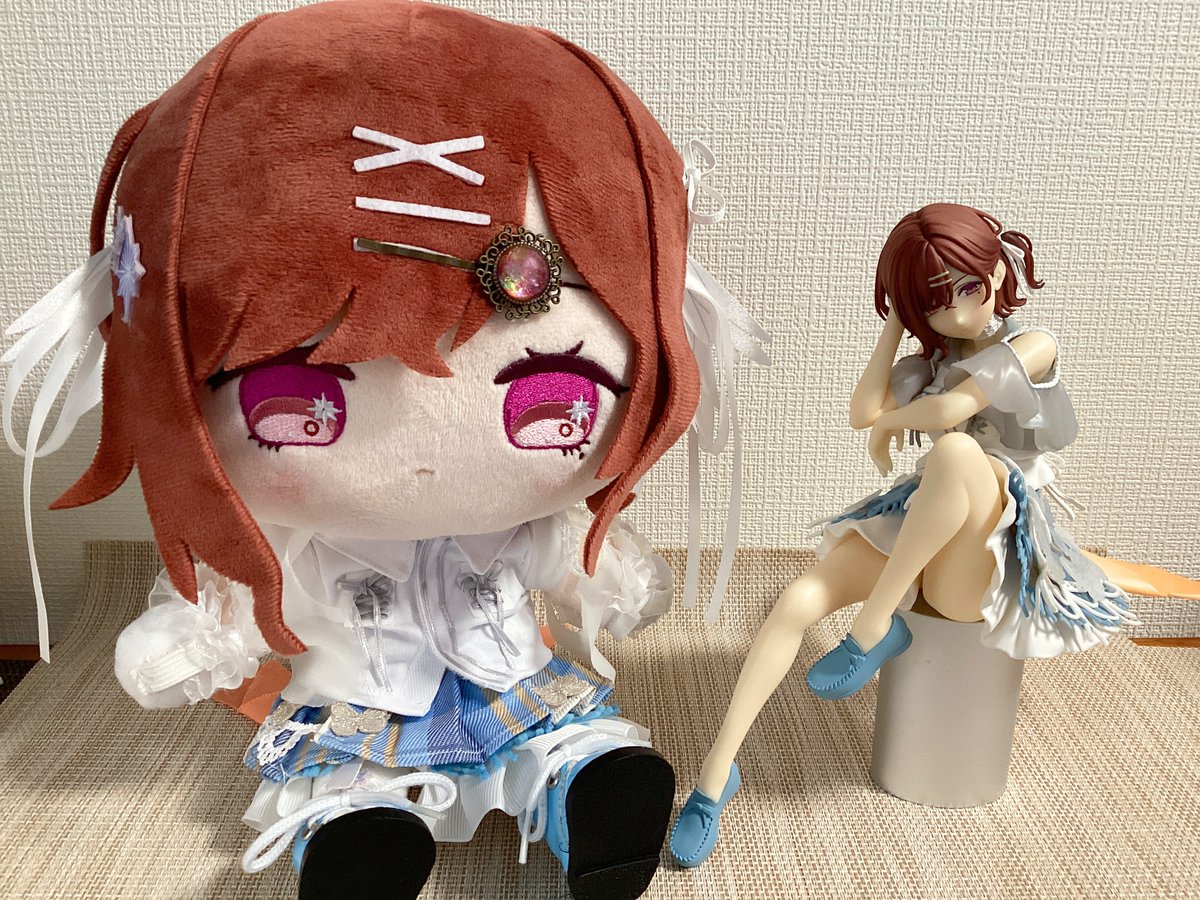 icmcawolu's tweet photo. 今日のライブ外のハイライト
立ち見席で2つ隣に、うちと同じ衣装のFFさんのもちほわ

ド リ ー ム  オ ブ バ タ フ ラ イ 連 番 達 成 https://t.co/fiepaapxP5