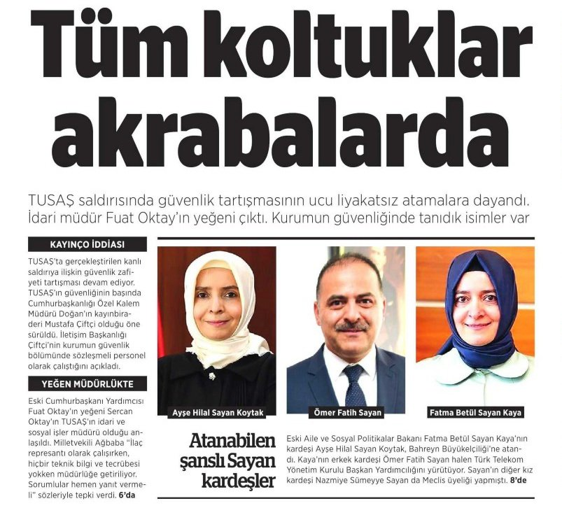 ademyarslan's tweet photo. Millete 'fetö' sakızını çiğnetirken ülkeyi soydular.  Soygun Fonu'na 163 milyon koyup 2.1 milyar lira alan Fatma Betül Sayan Kaya.. Evet @AvOzlemZengin haklı "Utanmıyorlar" https://t.co/38DRbvRlJO
