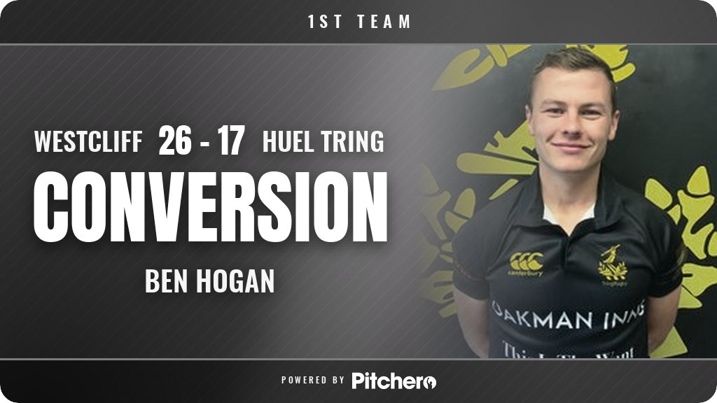 TringRugby's tweet photo. 42': Ben Hogan kicks a conversion for HUEL Tring 🙌
#WESHUE #Pitchero
https://t.co/b3myi8dUhE https://t.co/Kgc28pVoL7