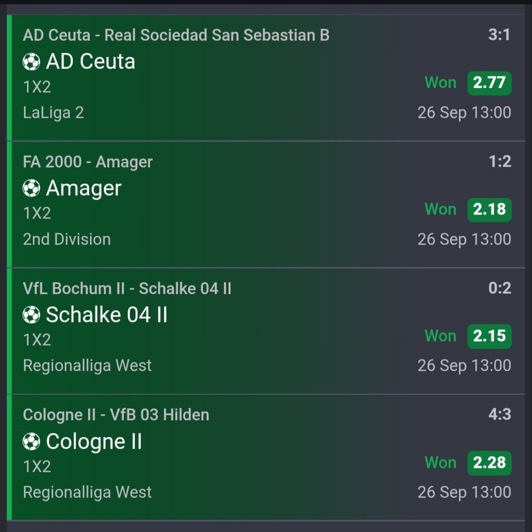 BETODDSMASTE's tweet photo. game won ✅✅✅🎉🎉🎉 next game is available now #bet9ja #bet9jaCodes #SportyBet #1xbet #bet https://t.co/O6r50fGU0z