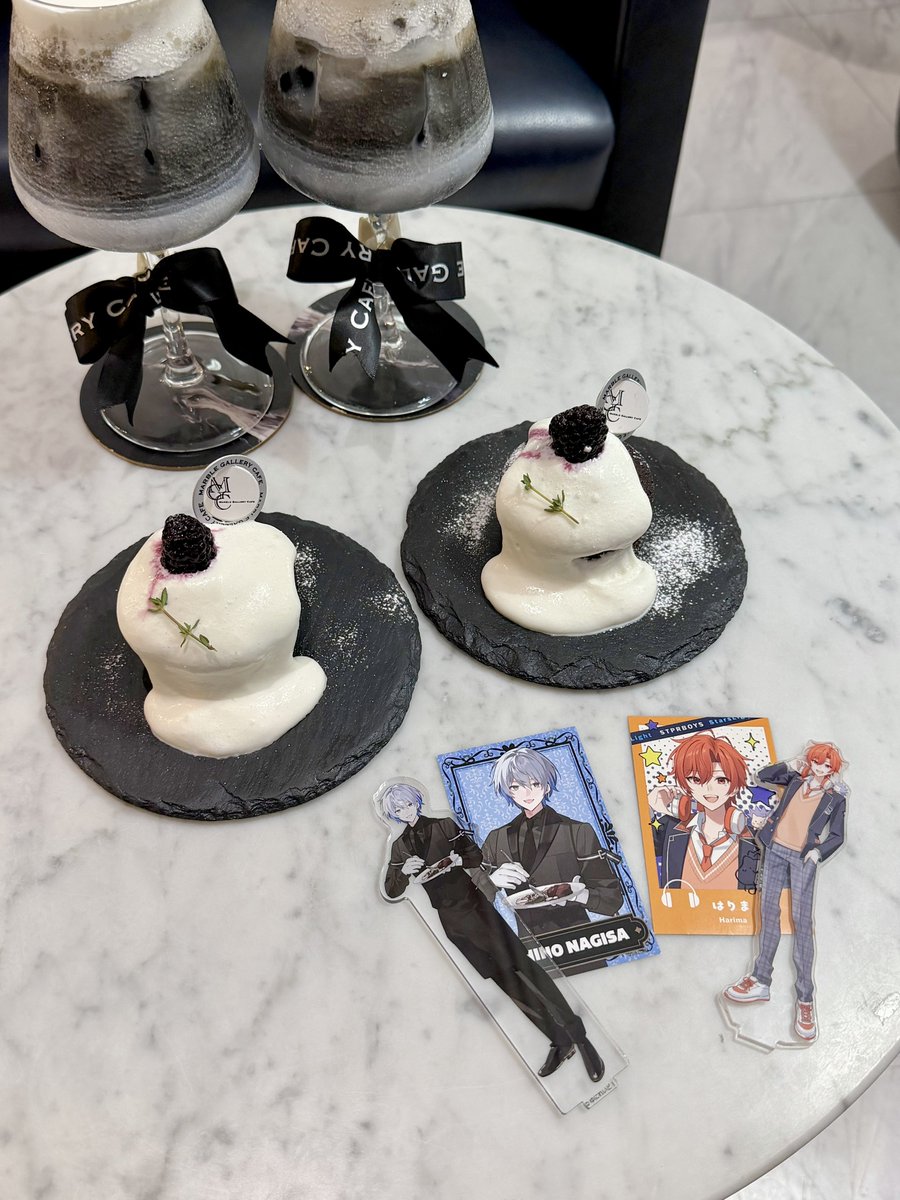 hinopome3's tweet photo. 遅めのストリヌお疲れ様会🫖🖤
仲良しなおともだちの推しがはりまさんで「いつか何かで共演してくれたら嬉しいね」って話してたらストリヌ決まって、まさかの情弱組で仲間になって神展開でした(՞៸៸›⩊‹៸៸՞)⟡.· 改めて楽しい時間を大感謝ｧ…🫶🏻

#ナギサーチ #メシナギ https://t.co/mgPZNlIZgX