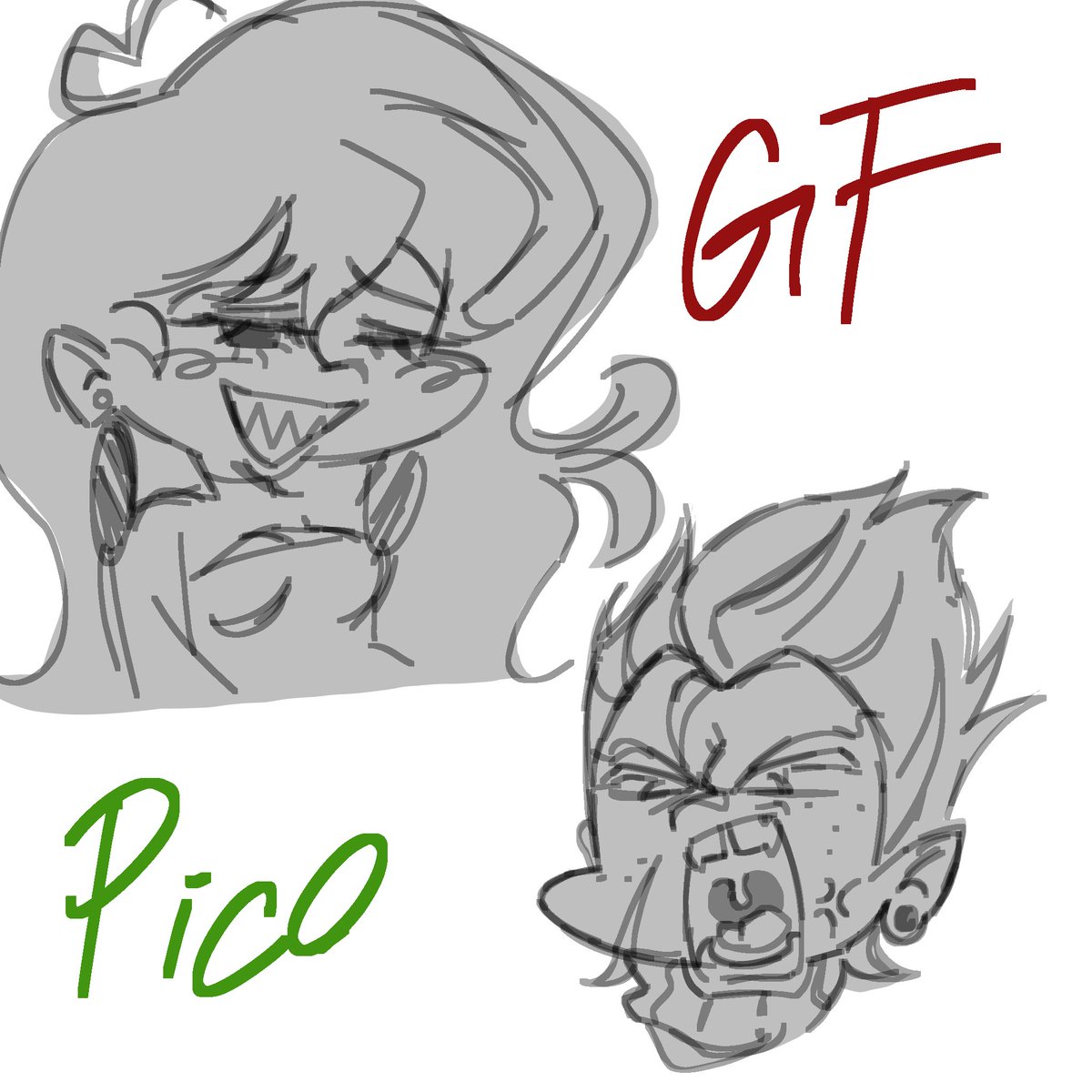 ShugaGumster's tweet photo. I had another idea :D
#fnf #Fridaynightfunkin #fnfgf #fnfpico https://t.co/VYsdc1fize