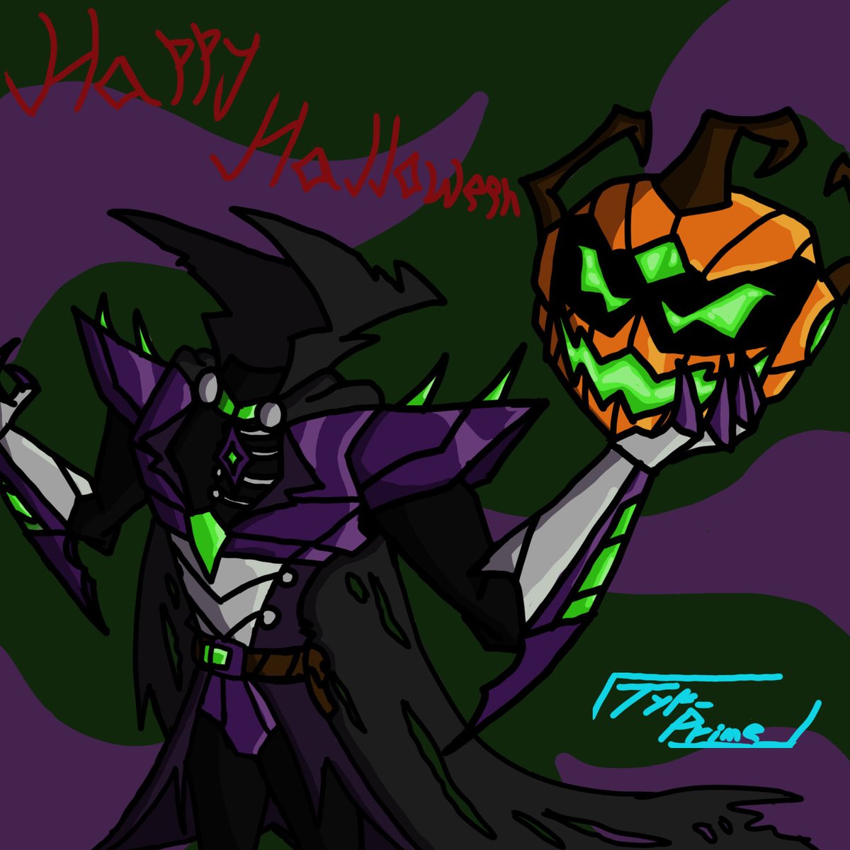 TyrPrimeart's tweet photo. The season of creeps and scares is upon us so why not bring back an old favorite from the dead? https://t.co/6k1r0u1NtW