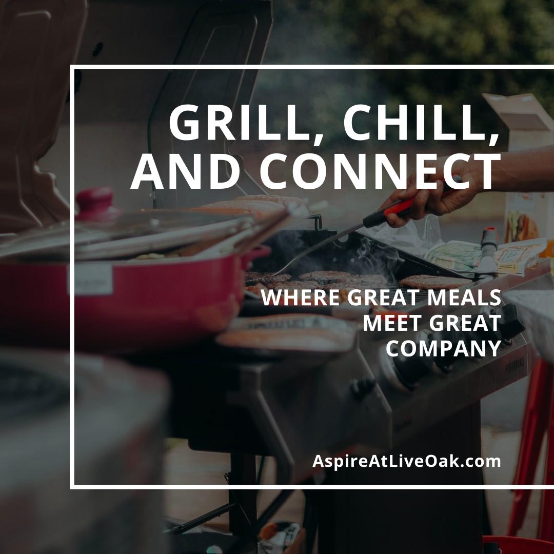 aspireliveoak's tweet photo. Savor the outdoors at Aspire at Live Oak with our inviting grilling area. Perfect for gatherings or a quiet evening meal, this space enhances your living experience. Enjoy the blend of community and relaxation right at your doorstep.

Equal Housing Opportunity

#GrillAndChill... https://t.co/FN1DfBQW4q
