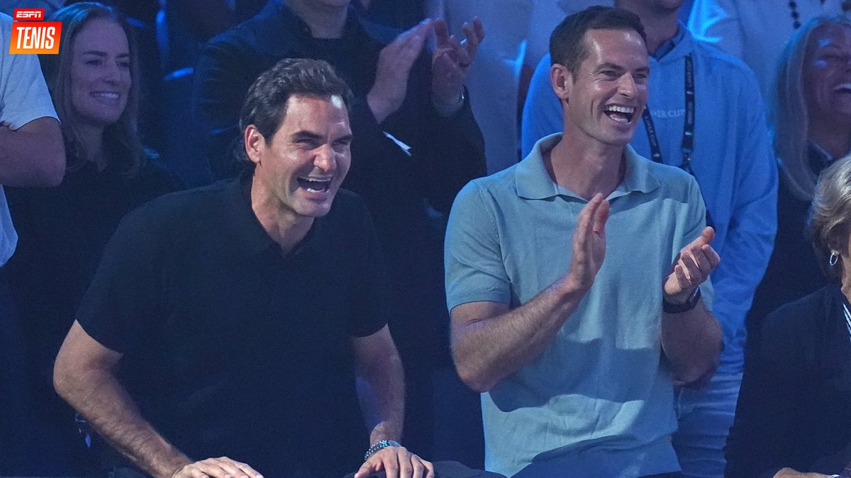 ESPNtenis's tweet photo. Esta secuencia es épica. 😂

#LaverCup https://t.co/nwOAkpJXyt