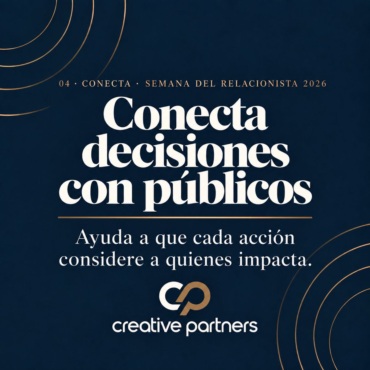 creativeprcorp's tweet photo. Mucho del trabajo de relaciones públicas ocurre antes de publicar: escuchar, anticipar riesgos y ayudar a tomar decisiones que consideren a los públicos.

La confianza también se construye cuando nadie está mirando. ¿Qué añadirías?

#SemanaDelRelacionista https://t.co/At2tEE0IPV