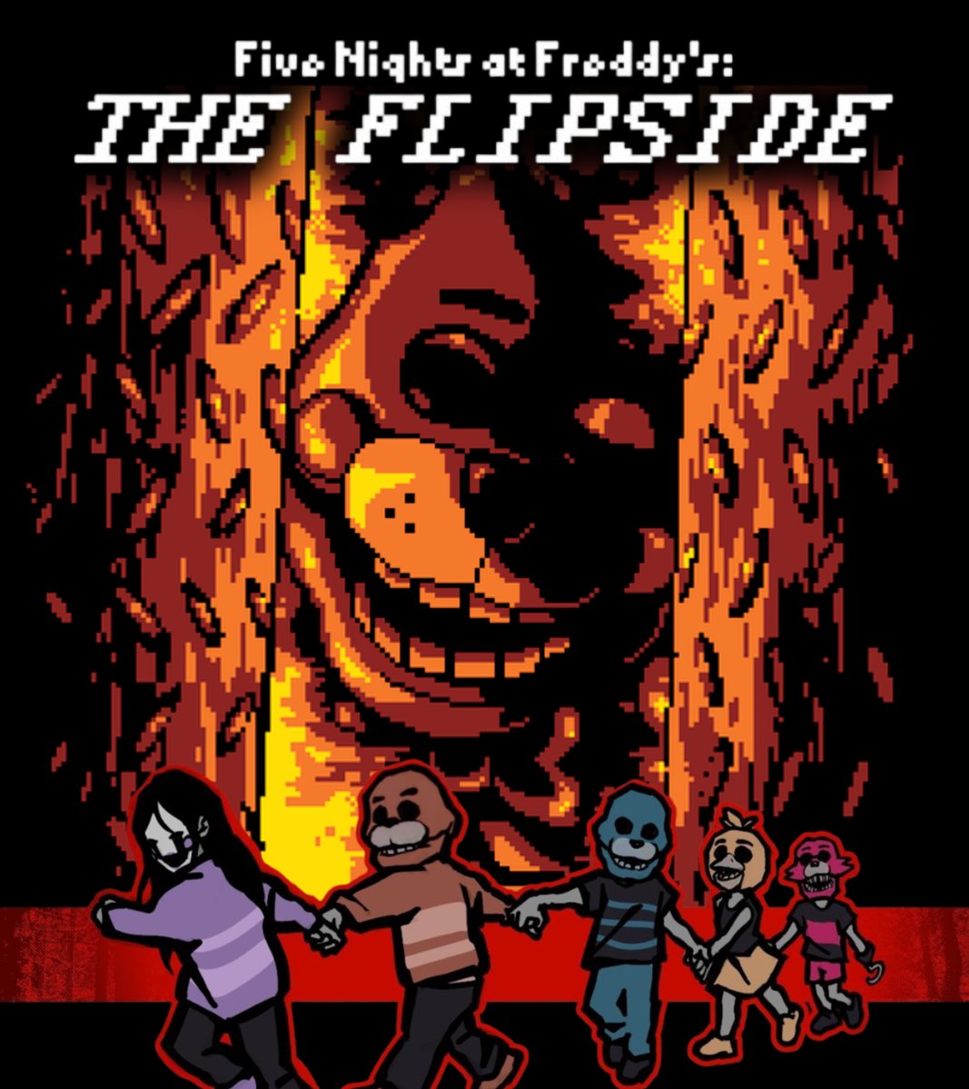 Fantime_Horror's tweet photo. 🚨 The highly popular FNaF fangame FNAF: THE FLIPSIDE - DEMO is officially out today!

Dive into a unique RPG experience inspired by Undertale, where you must guide the missing children's souls out of limbo. Who's playing it?! 👀 https://t.co/et3ArQ8S4w