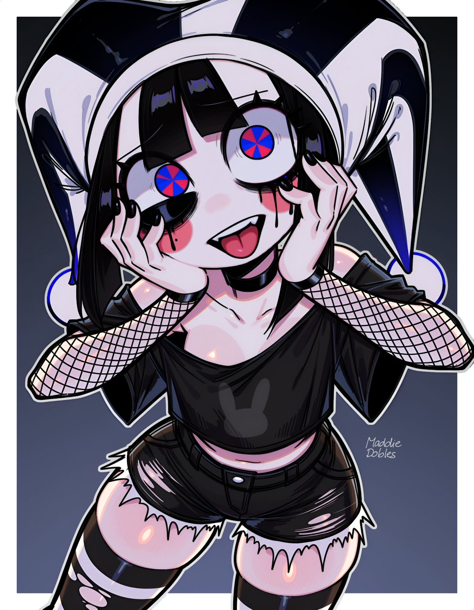 maddiedobles's tweet photo. Emo Pomni (sfw) https://t.co/U2JdgzuLsu