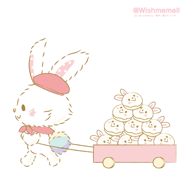 Wishmemell's tweet photo. メルみたいなメロンパン♡
おともだちにもおすそ分け♪ https://t.co/A2hAV7IZd8