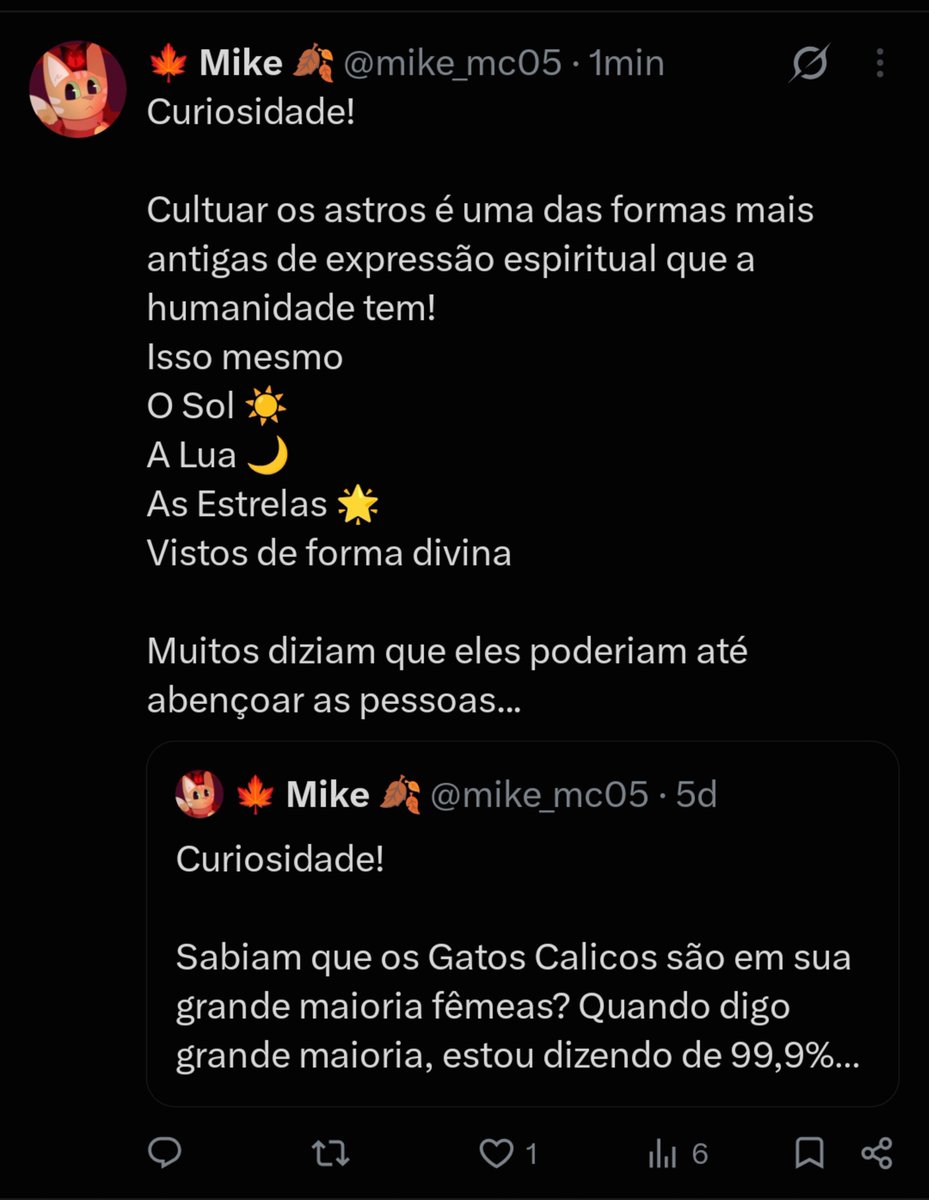 AcervoMik3's tweet photo. ☀️ | DICAS? 

Mike compartilhou mais um post a menos de um minuto atrás!
sendo o seu segundo post enigmático, o gatinho mais amado do twitter parece cada vez mais perto de revelar seu novo personagem que está nos deixando BEM ansiosos! 

o que nos esperar? https://t.co/fLX2LuReW2