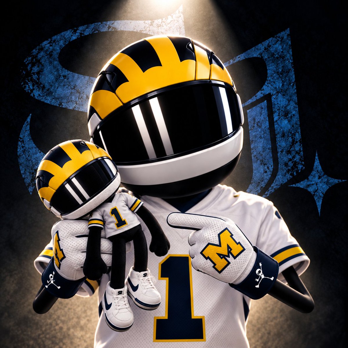 SpaceJockeyOne's tweet photo. @SwiiFFtAyala @stoolpresidente 〽️ Point to where Michigan hurt you… damn, that many places? https://t.co/ILHcHeEUF9