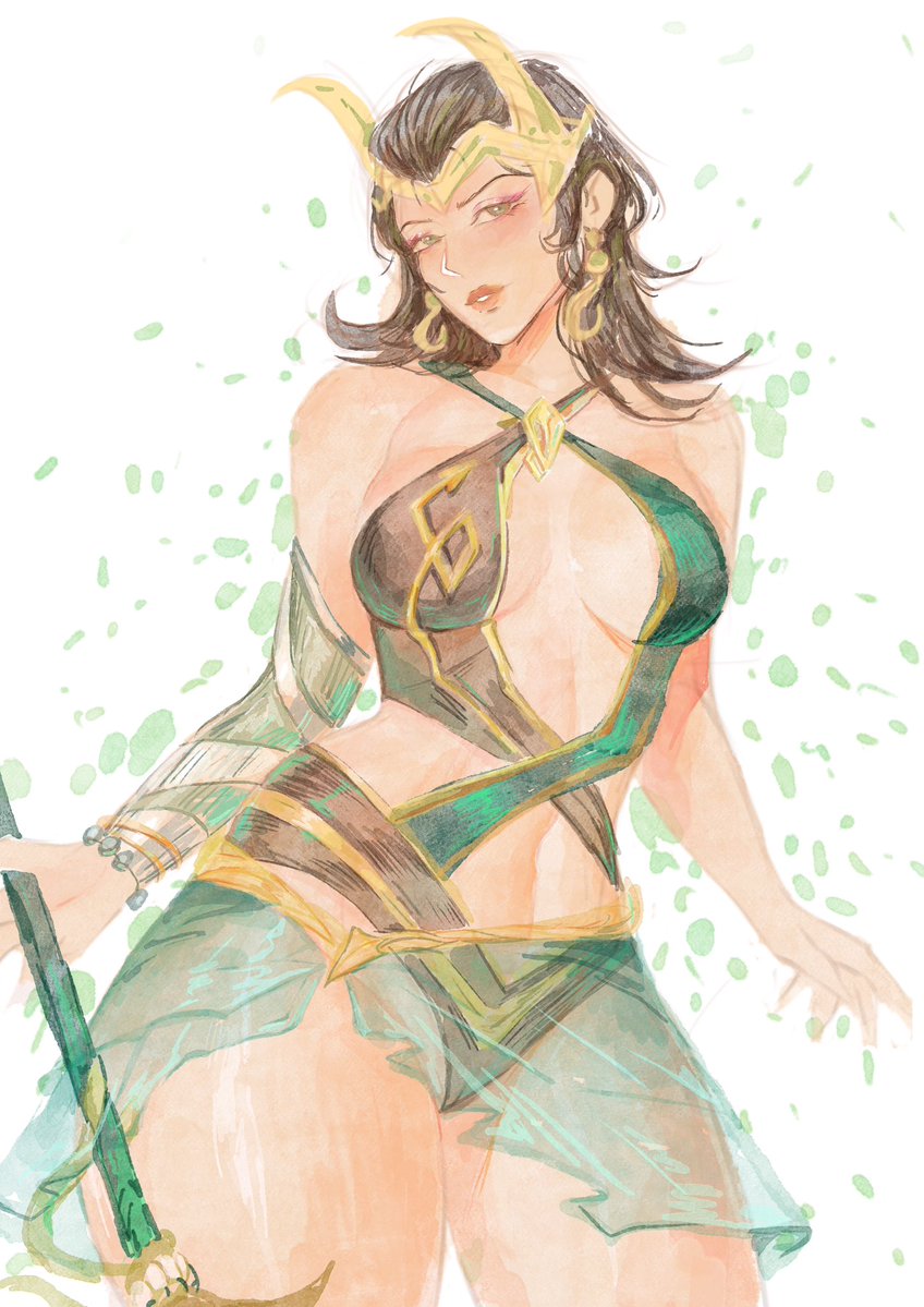 HatsukiOwll's tweet photo. 🐍👑

#LadyLoki #MarvelRivalsㅤ https://t.co/Bk2qgN8K2n