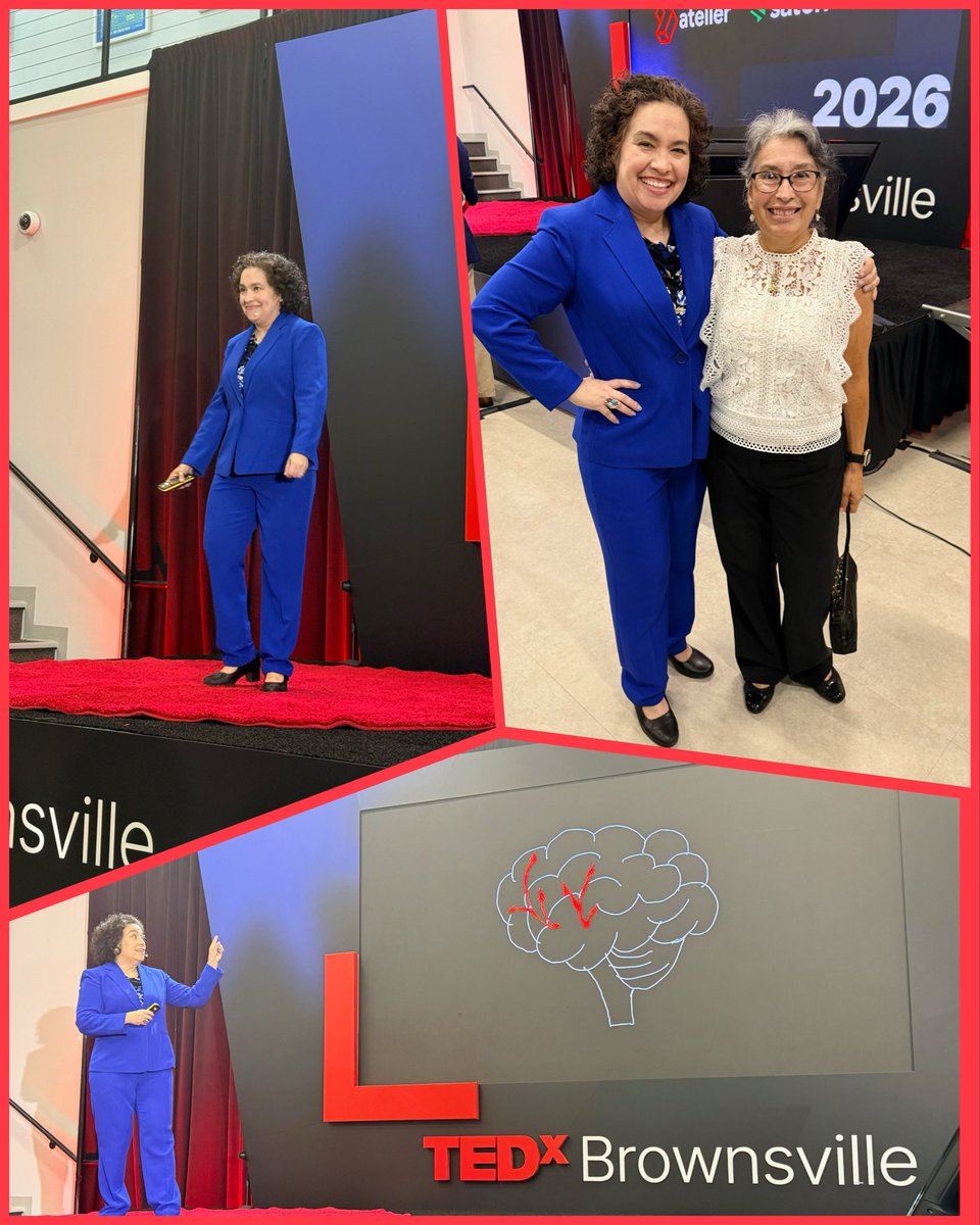 rhatley55's tweet photo. Proud of my daughter Giana (former Los Fresnos district employee) for today’s Brownsville Ted Talk #OneTeamOneMission @LMMSPatriots https://t.co/Xoet9NvEdi