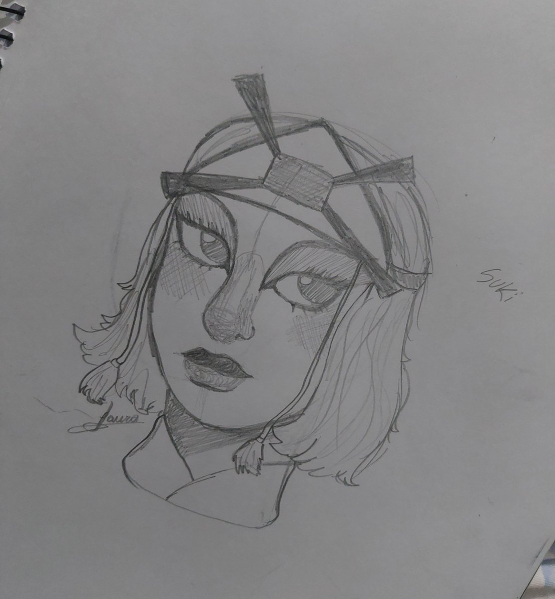 sukiacervy's tweet photo. desenho da #suki pra vocês!! https://t.co/LLvMjTfwVw