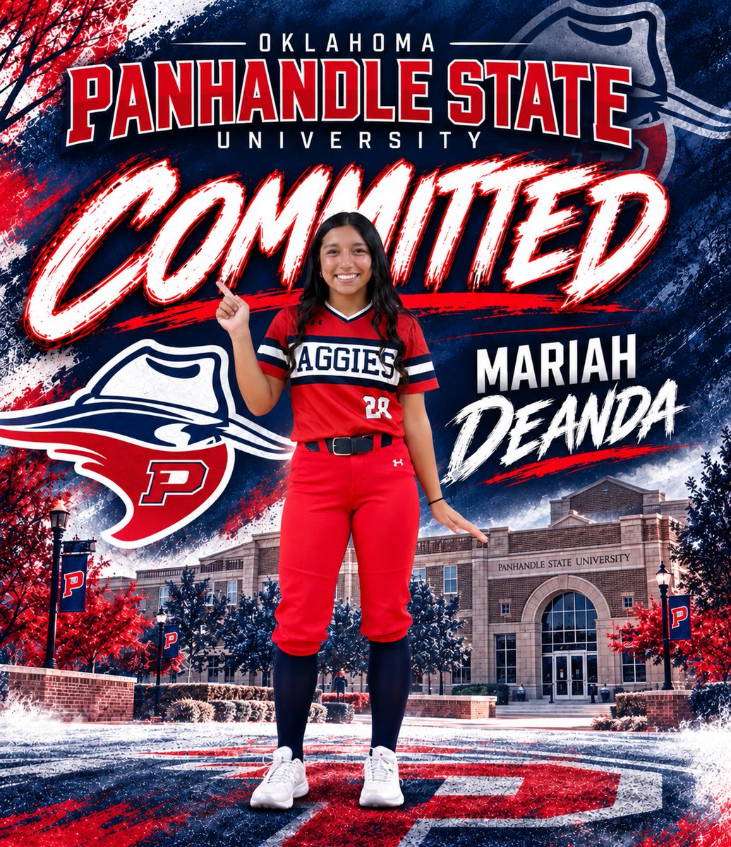 mariah_deanda's tweet photo. I’m so excited to announce my committed to Oklahoma Panhandle State University! 💙

Thank you God, my family, my coaches @Coach_Savage_15 and @allymckinney and Coach Jim Walker for believing in me and helping me reach this moment. I’m so blessed and excited for this opportunity! https://t.co/2248gJMsA2