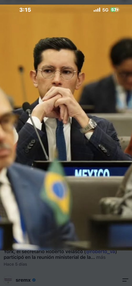 jorgegogdl's tweet photo. Roberto Velasco @r_velascoa canciller mexicano, tiene una colección de relojes finos declara un Jaeger Lecoultre de 120 mil pesos, un Longiness de 59 mil, un Rolex de Herencia y un Omega por “cesión”.

Oh la la https://t.co/nhkGvzOxgk