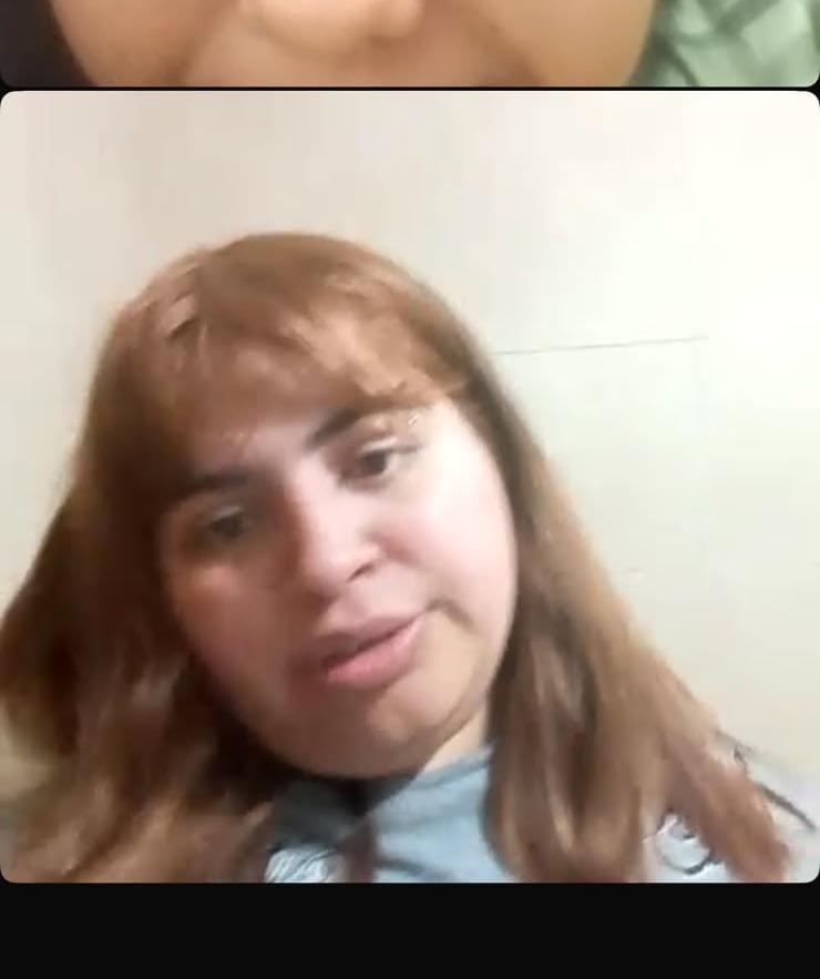 poetsugq's tweet photo. IRIS ABIGAIL CABEZAS sos una hija de mil puta, no puedo creer que diste la cara en videollamadas e incluso mandaste fotos de tu bebé con tal de manguear para ir a timbear, GORDA TIMBERA https://t.co/nyu22nby8R