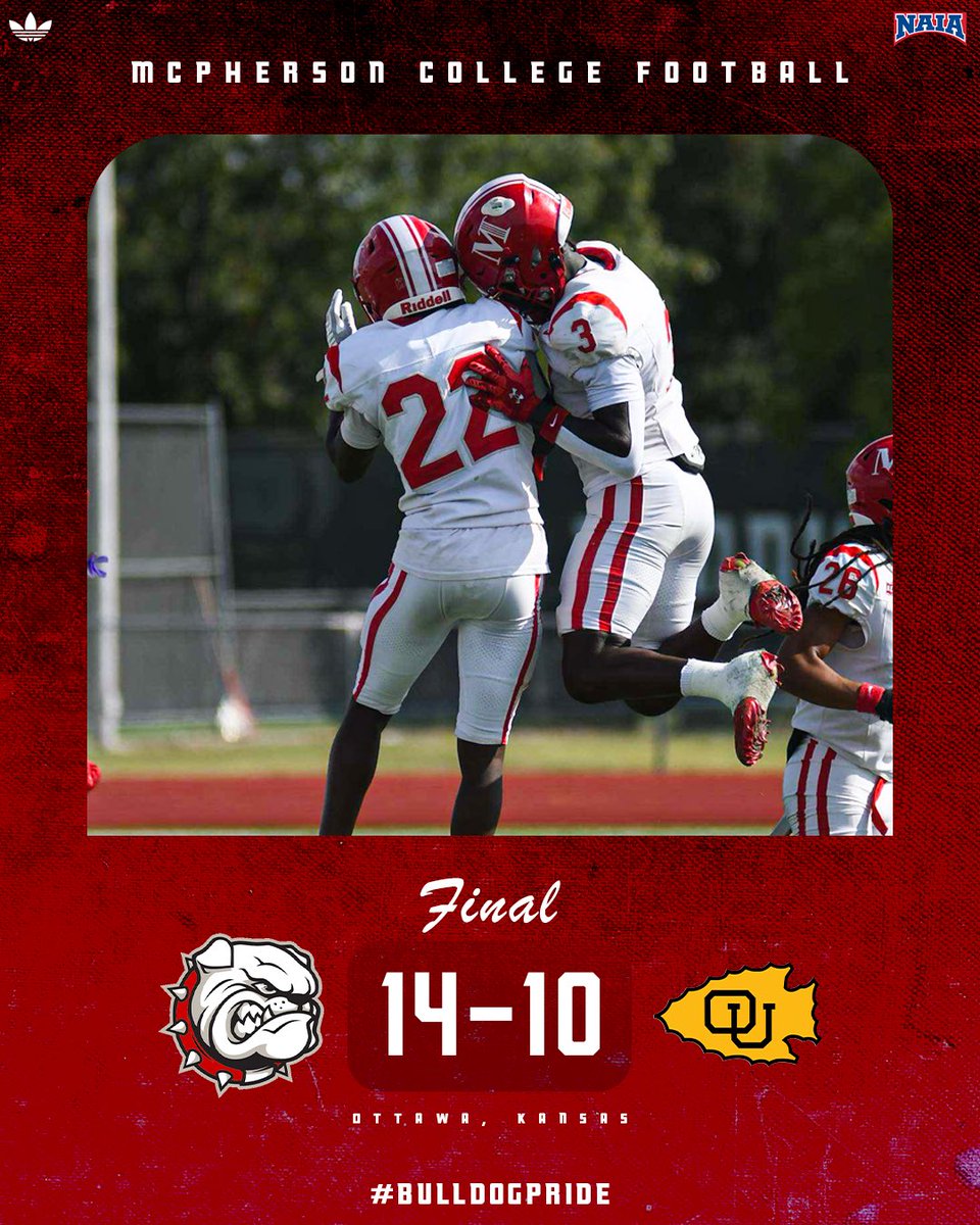 MACBulldogsFB's tweet photo. McPherson gets the job done on the road 🏈

#RiseUp | #ATT https://t.co/VcgPzm3Qwu