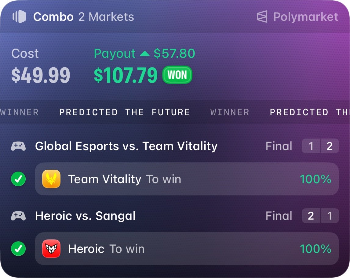 gomdorrr's tweet photo. POLYMARKET WAKE N CASH FROM LAST NIGHT 😴😴

ANYONE TAIL?? 🤓 https://t.co/4LvSGSWmz3