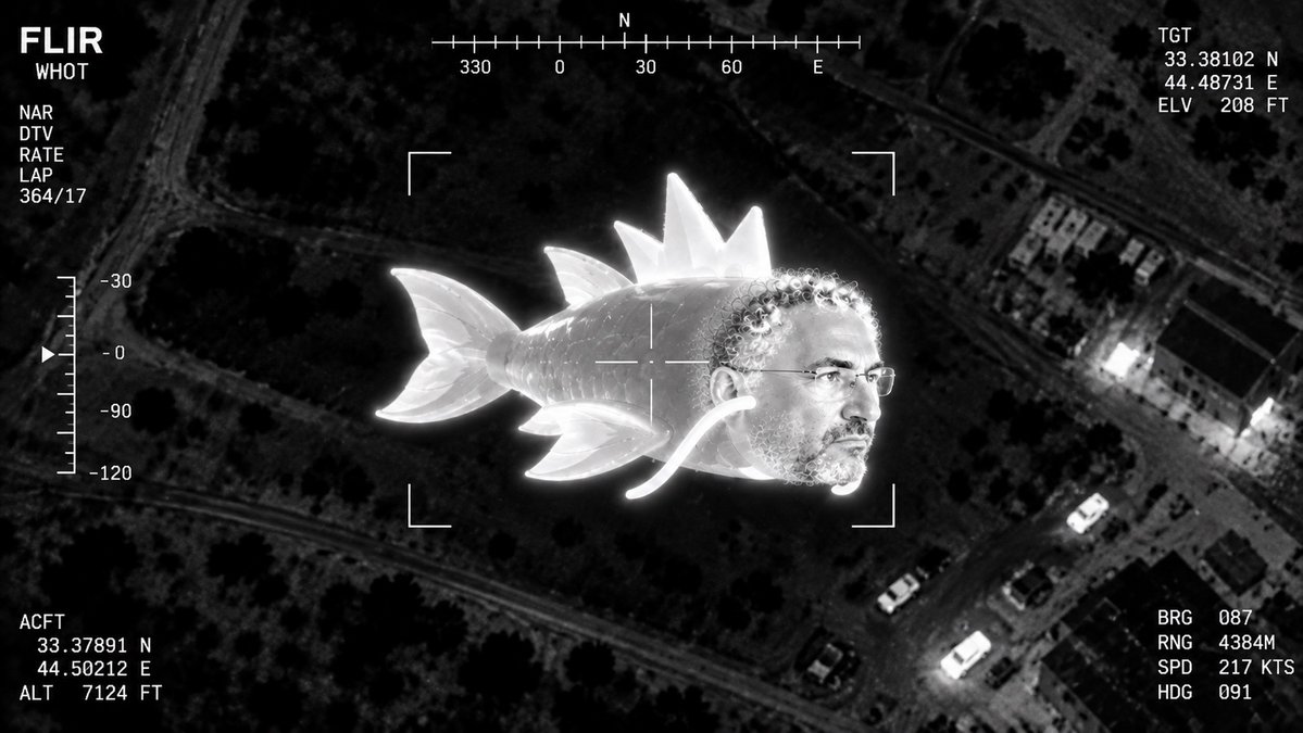 Magikarpalantir's tweet photo. Surveillance drone picking up heat signal https://t.co/dHh7dxpTt6