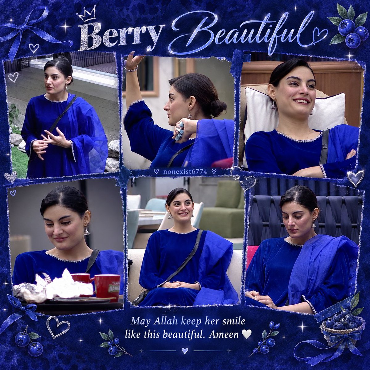nonexist6774's tweet photo. Too berry beautiful to be bothered. 🫐💙

#Tamasha5 #EsraAyesha https://t.co/M2QoCoUQmo