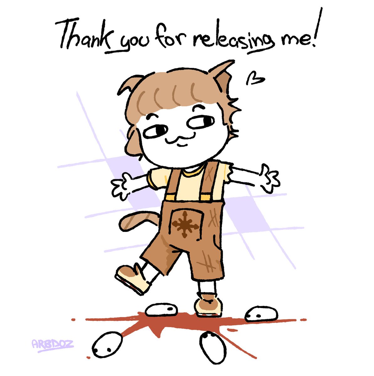 ArbDozOff's tweet photo. gijinkas 
#mewgenics https://t.co/uECXvTRl2D