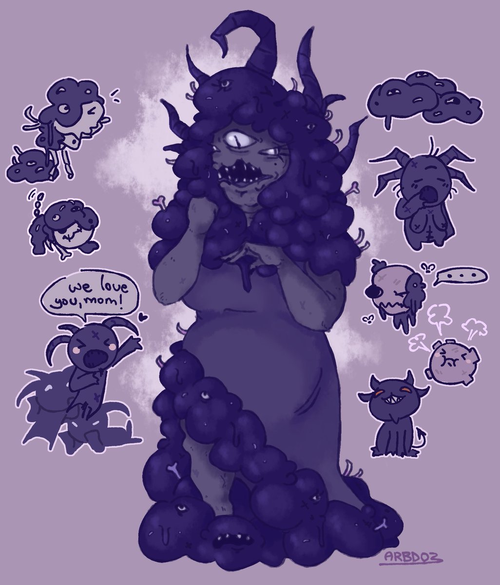 ArbDozOff's tweet photo. gijinkas 
#mewgenics https://t.co/uECXvTRl2D