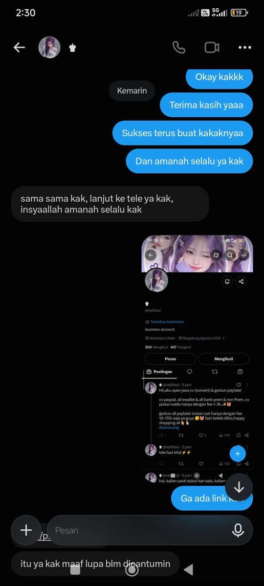 naannafnds's tweet photo. Hi guys ini penipuan ya????? Aku bisa gila huwaa??? Tolong siapapun ini tolong aku huhuhuhu. Aku bingung harus gmn laporinnya. Huhuhu https://t.co/A90kRtZUud