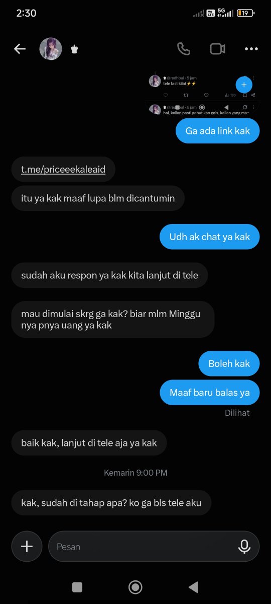 naannafnds's tweet photo. Hi guys ini penipuan ya????? Aku bisa gila huwaa??? Tolong siapapun ini tolong aku huhuhuhu. Aku bingung harus gmn laporinnya. Huhuhu https://t.co/A90kRtZUud